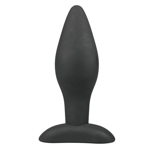 Image of Grote Zwarte Siliconen Buttplug