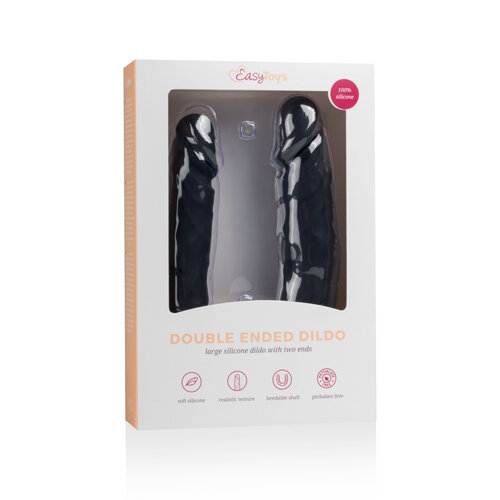 Image of Double Ended Dildo - Zwart