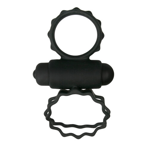 Image of Duo Cockring - Zwart