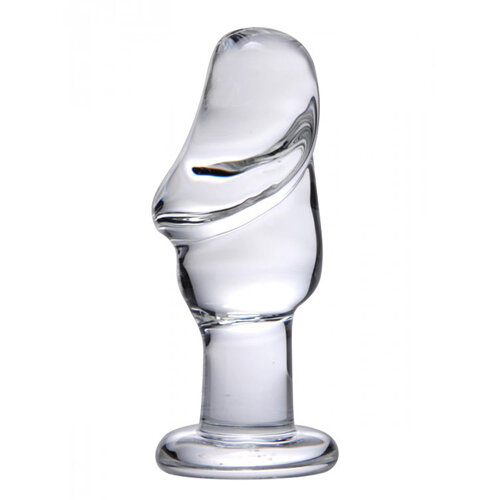 Image of Asvini Glazen Buttplug - Transparant