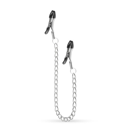 Image of Klassieke Tepelklemmen Met Ketting