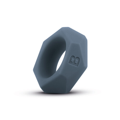 Image of Boners Cockring Met Diamant Design - Grijs