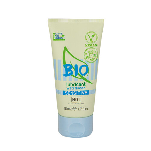 Image of HOT BIO Sensitive Waterbasis Glijmiddel - 50ml