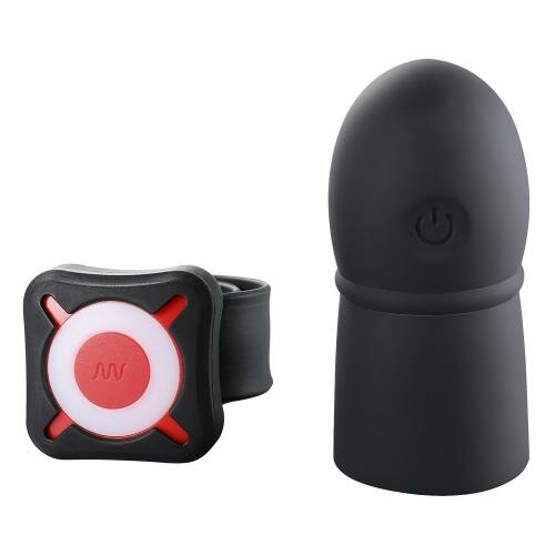 Otouch Otouch Super Striker Verlengende Penis Sleeve Met Vibraties Zwart (1st)