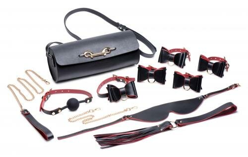 Image of Bow - Luxe BDSM Set Met Reistas