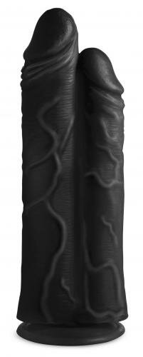 Image of Double Stuffer Dubbele Dildo 25 cm - Zwart