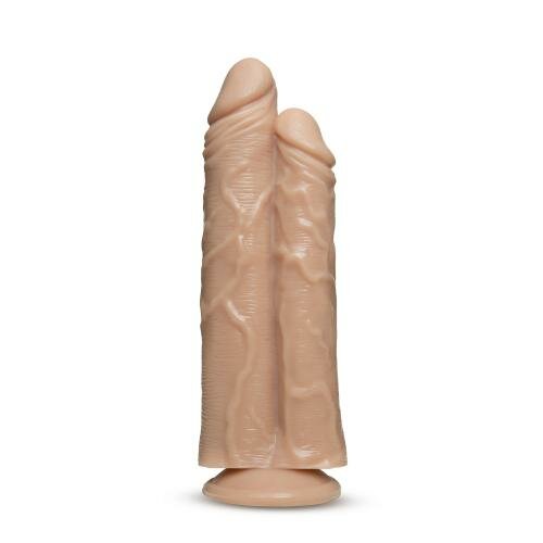 Image of Dr. Skin - Double Trouble - Dubbele Dildo 26 cm - Vanilla