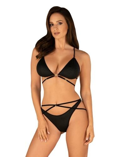 Image of Cobra Nive Lingerie Set - Zwart