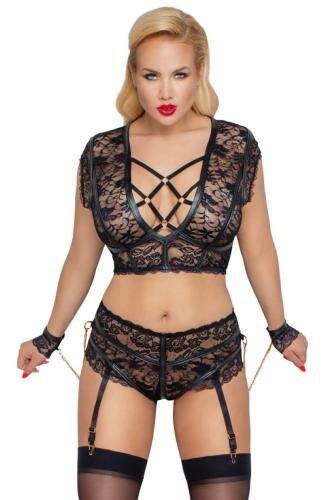 Image of BH Set Bondage - Zwart