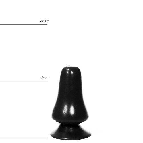 Image of All Black Buttplug 12 cm - Zwart 