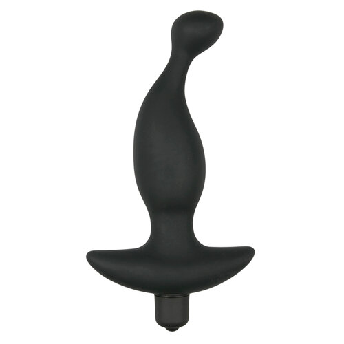 Image of Siliconen prostaat vibrator - zwart