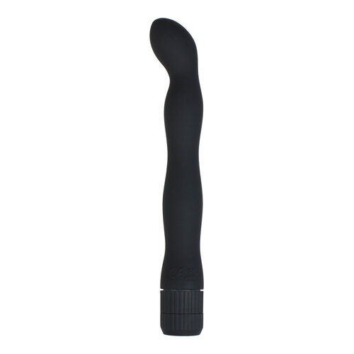 Golvende zwarte anaal vibrator
